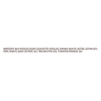 Reese's Milk Chocolate & Peanut Butter Cups Full Size, 1.5 oz, 6 count