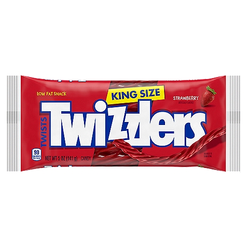 Stock up on Twizzlers Strawberry Flavored Twists for your pantry, glove box, desk drawer, backpack, and purse. Don't forget to keep a bag of these chewy, long-lasting treats on hand for movie time!
