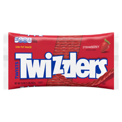TWIZZLERS Twists Strawberry Candy Bag, 16 oz