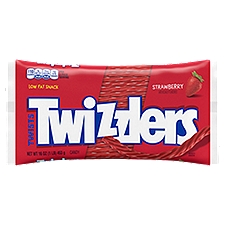 TWIZZLERS Twists Strawberry Flavored Chewy Candy, 16 oz, Bag