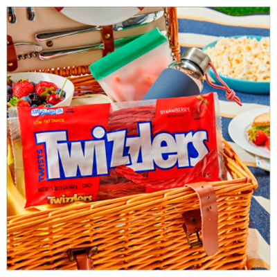 Twizzlers Strawberry Twists Candy, 16 oz