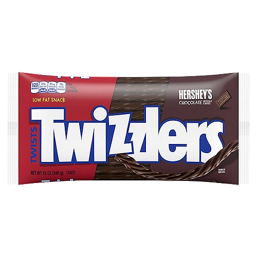 Twizzlers Twists Hershey's Chocolate Candy, 12 oz