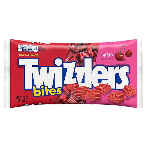 Twizzlers Cherry Bites Candy, 16 oz