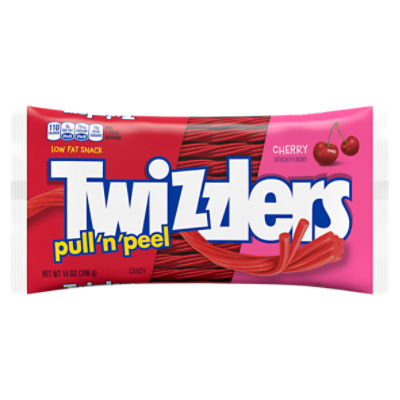 Twizzlers Pull 'n' Peel Cherry Candy, 14 oz