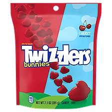 TWIZZLERS Cherry Bunnies, Easter Candy Bag, 7.1 oz