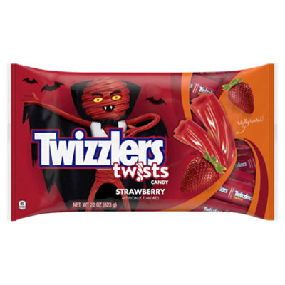 Twizzlers Strawberry Twists Candy, 22 oz
