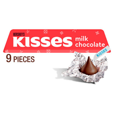 Hershey's Kisses Milk Chocolate, 9 count, 1.44 oz