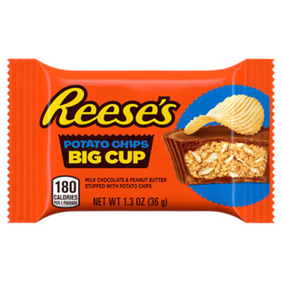 REESE'S Big Cup Milk Chocolate Peanut Butter with Potato Chips Cups