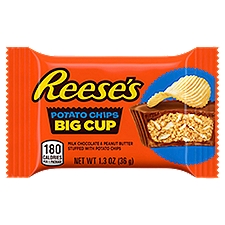 Reese's Potato Chips Big Cup Chocolate, 1.3 oz