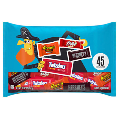 Hershey's Miniatures Candy Assortment, 45 count, 13.92 oz