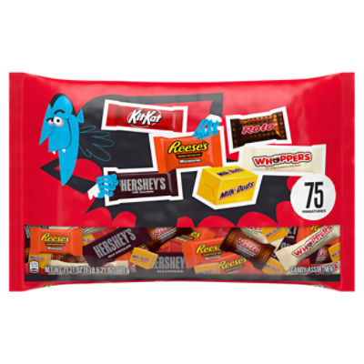 Hershey Assorted Flavored Halloween Candy Bag, 21.21 oz