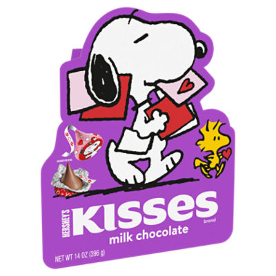 Hershey's Kisses Snoopy Milk Chocolate, 14 oz