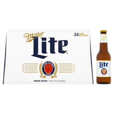Miller Lite Beer, 24 count, 12 oz