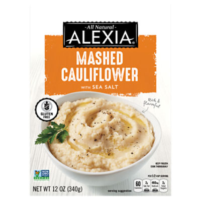 Alexia Mashed Cauliflower with Sea Salt, 12 oz