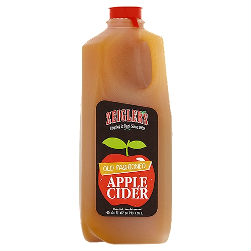 Zeigler's Old Fashioned Apple Cider, 64 fl oz
100% Juice with Added Ingredients