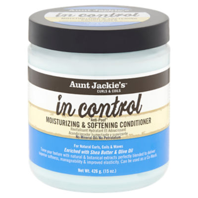 Aunt Jackie's Curls & Coils In Control Moisturizing & Softening Conditioner, 15 oz