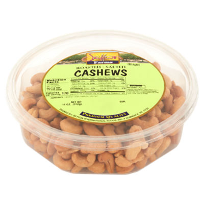 Setton Farms Roasted - Salted Cashews, 11 oz