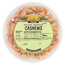 Setton Farms Roasted - Unsalted Cashews, 11 oz