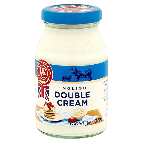 Devon Cream Company English Double Cream, 6 oz
Simply spoon straight from the jar. Perfect on fruit, pancakes, waffles, or stir into sauces or pasta for extra thickness.