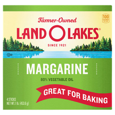 Land O Lakes® Margarine, 1 lb in 4 Sticks, 16 Ounce