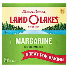 Land O Lakes® Margarine, 1 lb in 4 Sticks, 16 Ounce