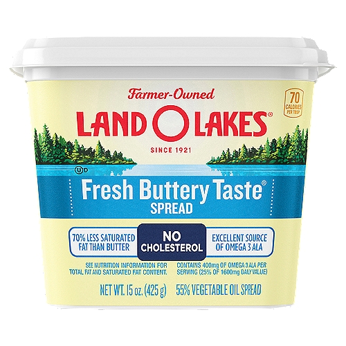 Land O Lakes® Fresh Buttery Taste® Spread, 15 oz Tub