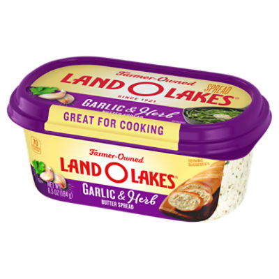 Land O Lakes Garlic & Herb Butter Spread, 6.5 oz.