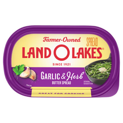 Land O Lakes® Garlic & Herb Butter Spread Tub, 6.5 oz - City Market