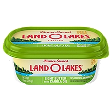 Land O Lakes Light Butter with Canola Oil, 8 Ounce