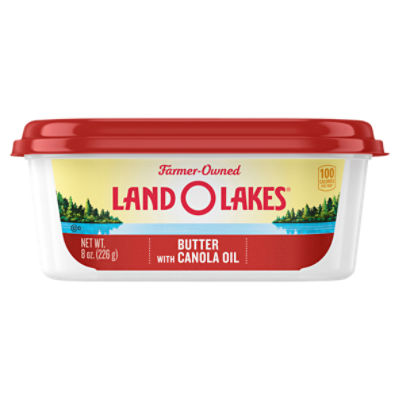 Land O Lakes® Butter with Canola Oil Spread, 8 oz Tub