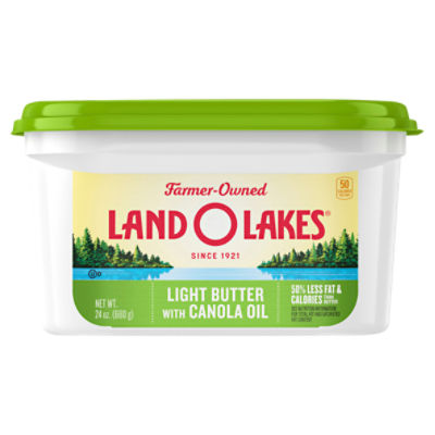 Land O Lakes® Light Butter with Canola Oil Spread, 24 oz Tub
