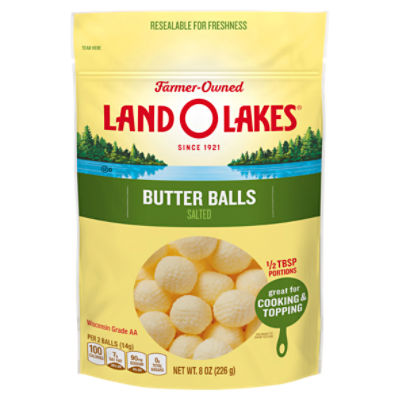 Land O Lakes Salted Butter Balls, 8 oz, 8 Ounce