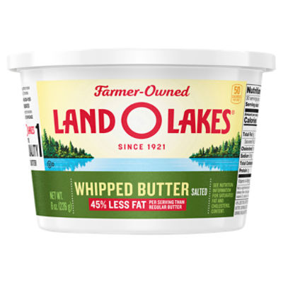 Land O Lakes® Salted Whipped Butter, 8 oz Tub