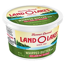 Land O Lakes Butter - Whipped Sweet Cream & Salted, 8 Ounce