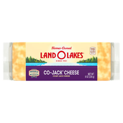 Land O'Lakes Co-Jack Colby Cheese, 8 oz, 8 Ounce