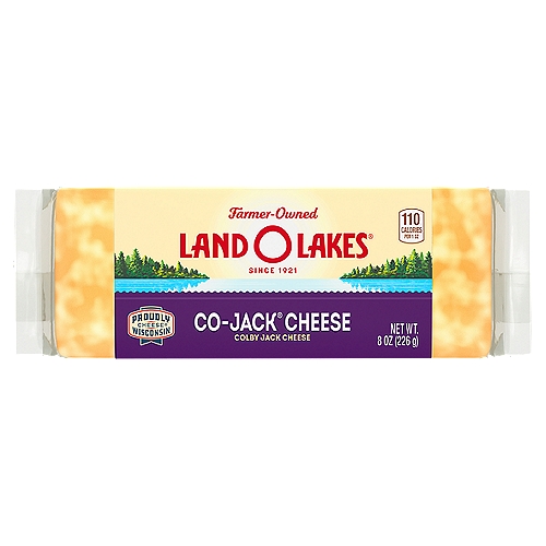 Land O'Lakes Co-Jack Colby Cheese, 8 oz