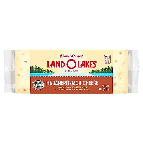 Land O'Lakes Habanero Jack Cheese, 8 oz