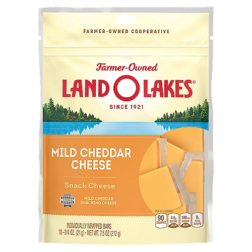 Land O Lakes® Mild Cheddar Snack Cheese, 7.5 oz