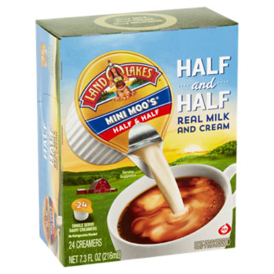 Land O Lakes Mini Moo's Half and Half Single Serve Cups 24-Pack