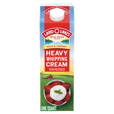 Land O Lakes Rich & Creamy Heavy Whipping Cream, one quart