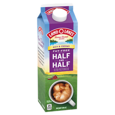 What Are the Ingredients in Fat Free Half and Half ?