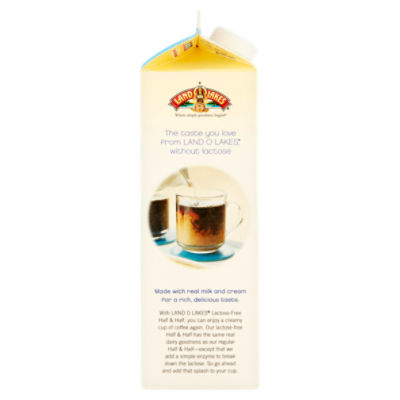 Land O Lakes Traditional Half & Half, 1 Quart