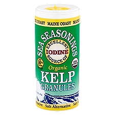 Maine Coast Sea Seasonings Organic Kelp Granules, Salt Alternative, 1.5 Ounce
