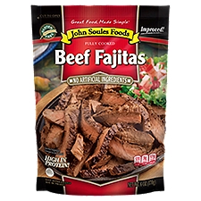John Soules Foods Beef Fajitas, 6 Ounce