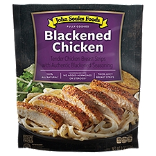 John Soules Foods Blackened Chicken Breast Strips, 8 oz, 8 Ounce