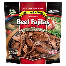 John Soules Foods Beef Fajitas, 12 oz