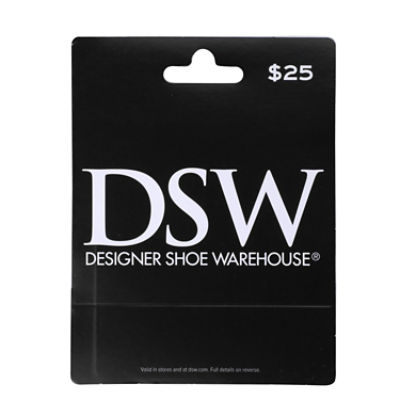 Dsw $25 Gift Card, 1 each