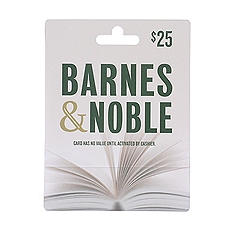 Barnes & Noble $25 Gift Card, 1 Each