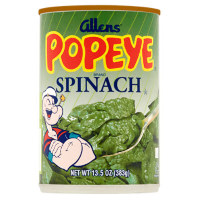 Allens Popeye Spinach, 13.5 oz, 14 Ounce