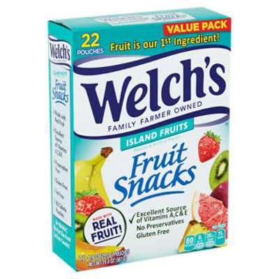Welch's Island Fruits, Fruit Snacks